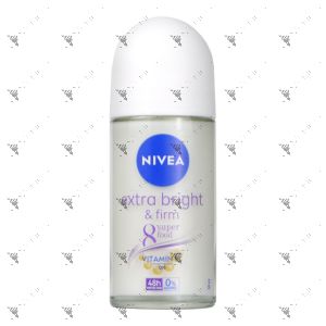 Nivea Roll-On Deodorant 50ml Extra White & Firm Q10