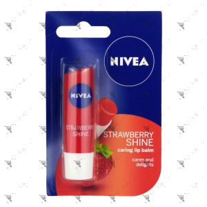 Nivea Fruity Shine Strawberry Lip Balm 4.8g