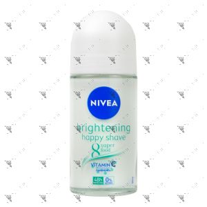 Nivea Deodorant Roll On 50ml Brightening Happy Shave