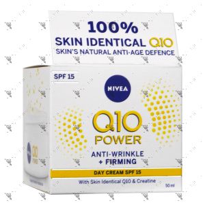 Nivea Q10 Power Anti-Wrinkle Day Cream 50ml SPF15