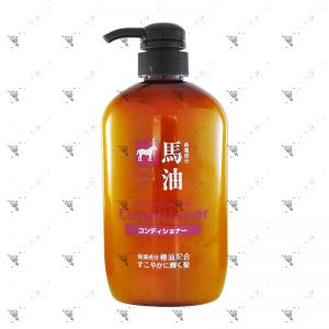 KUMANO Horse Oil Conditioner with Tsubaki Oil 600ml