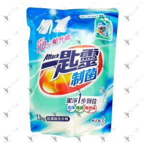Kao Attack Liquid Detergent Antibacterial Refill 1.9kg