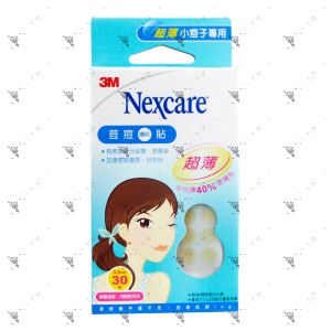 Nexcare Acne Care Ultra-Thin Acne Invisible Patch 30sheets/pack