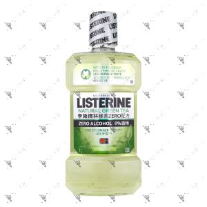 Listerine Antiseptic Mouthwash 1L Natural Green Tea