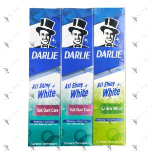 Darlie All Shiny White Toothpaste - Salt Gum Care 140gx2+90g