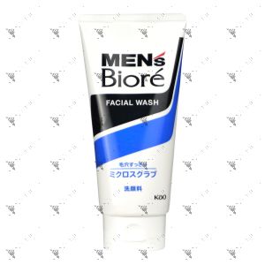 Biore Men Micro Scrub Face Wash 130g