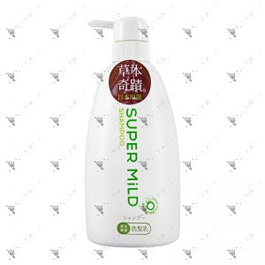 Shiseido Super Mild Shampoo 600ml Green Flora