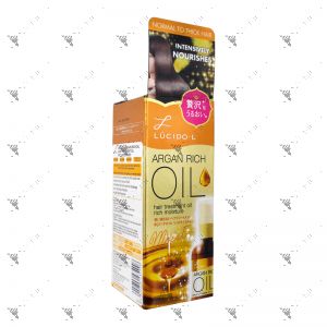 Lucido L Argan Rich Oil Hair Treatment Oil Rich Moisture 60ml