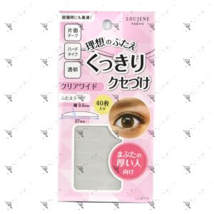 100Yen Double Eyelid Tape 40s Clear Wide