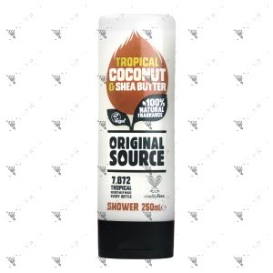 Original Source Shower Gel 250ml Tropical Coconut & Shea Butter