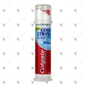 Colgate Toothpaste Pump Cool Stripe Cavity Protection 100ml 