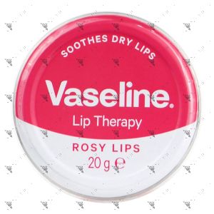 Vaseline Lip Therapy Petroleum Jelly Rosy Lips Pink 20g