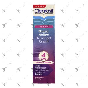 Clearasil Ultra Treatment Cream 25ml Rapid Action