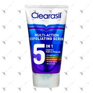 Clearasil Ultra 5 in 1 Exfoliating Scrub 150ml 