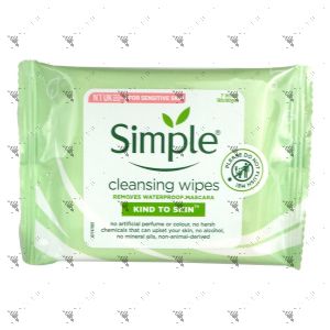 Simple Kind To Skin Cleansing Wipes 7s