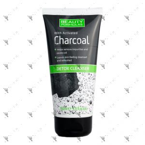 Beauty Formulas Charcoal Detox Cleanser 150ml