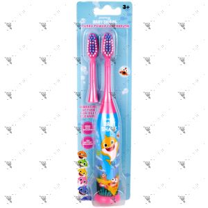 Corsair Toothbrush Battery Powered Baby Shark + Refill For 3+ Years Old