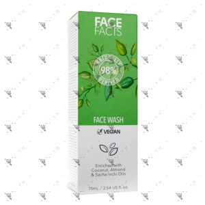 Face Facts 98% Natural Face Wash 75ml