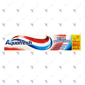 Aquafresh Toothpaste 125ml Triple Protection