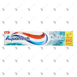 Aquafresh Toothpaste 125ml Active Fresh