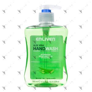 Enliven Anti-Bacterial Handwash 500ml Aloe Vera