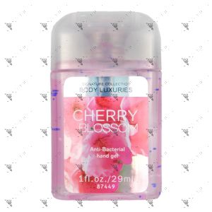 Signature Collection Body Luxuries Anti-Bacterial Hand Gel 29ml Cherry Blossom