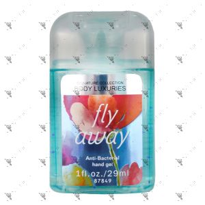 Signature Collection Body Luxuries Anti-Bacterial Hand Gel 29ml Fly Away Blossom