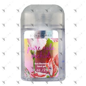 Signature Collection Body Luxuries Anti-Bacterial Hand Gel 29ml Pure Gala Orchid