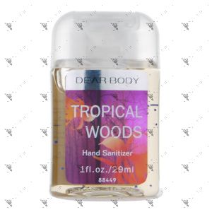 Signature Collection Body Luxuries Anti-Bacterial Hand Gel 29ml Tropical Woods