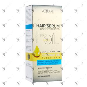 Vollare Hair Serum Coconut Oil Curly Hair 30ml