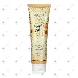 Vollare Vege Face Wash Gently Cleansing Peach Vibe 150ml