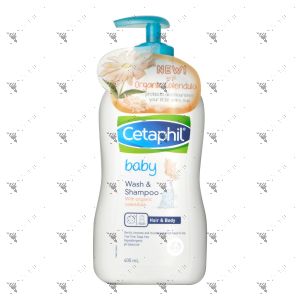 Cetaphil Baby Wash & Shampoo with Organic Calendula 400ml