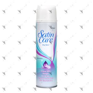 Gillette Satin Care Shave Gel 200ml Dry Skin