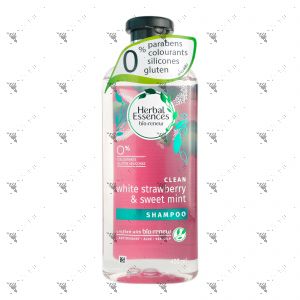 Clairol Herbal Essence Shampoo 400ml White Strawberry & Sweet Mint