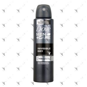 Dove Anti-Perspirant 150ml Men+Care Invisible Dry