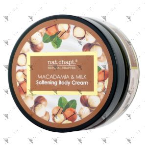 Nat.Chapt. Softening Body Cream Macadamia & Milk 300g