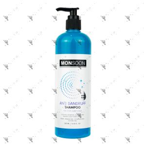 Monsoon Anti Dandruff Shampoo 500ml Itchy, Flaky Scalp