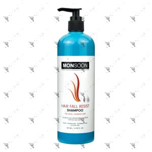 Monsoon Hair Fall Resist Shampoo 500ml Weak, Thinning Hair