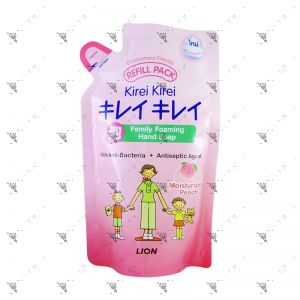 Kirei Kirei Family Foaming Moisturizing Peach Hand Soap 200ml Refill