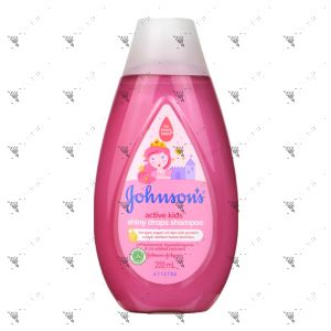 Johnson's shiny top drops shampoo