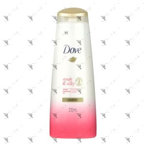 Dove Hair Shampoo 330ml Straight & Silky
