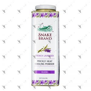 Snake Brand Prickly Heat Cooling Powder 280g Relaxing