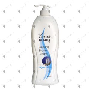 Venus Shower Cream 1L Whitening Goat Milk