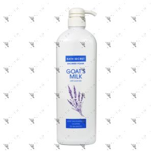 Bath Secret Shower Foam 1050g Goat's Milk with Lavender