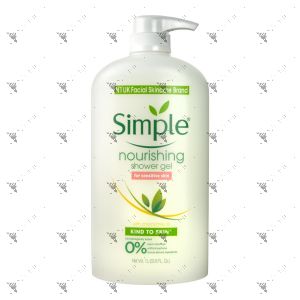 Simple Shower Gel 1L Nourishing