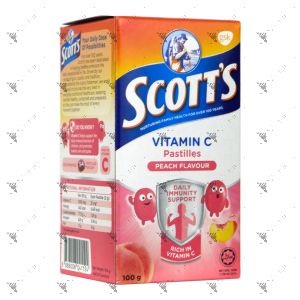 Scott's Vitamin C Pastilles 50s Peach
