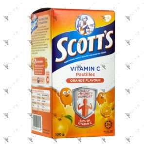 Scott's Vitamin C Pastilles 50s Orange