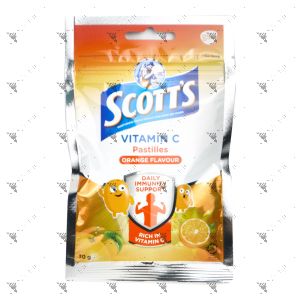 Scott's Vitamin C Pastilles Zipper Orange 30g