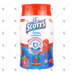 Scott's DHA Gummies 60s Strawberry