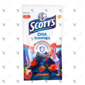 Scott's DHA Gummies 15s Strawberry